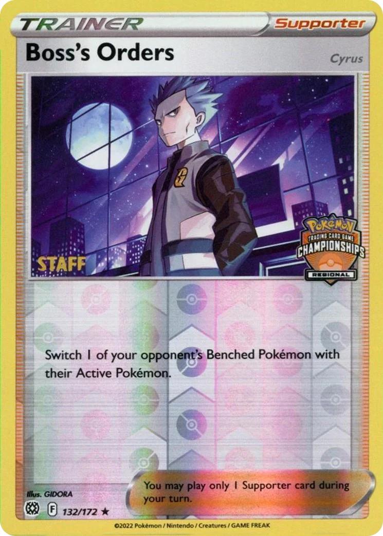 Boss's Orders [Regional Championships Staff] #132