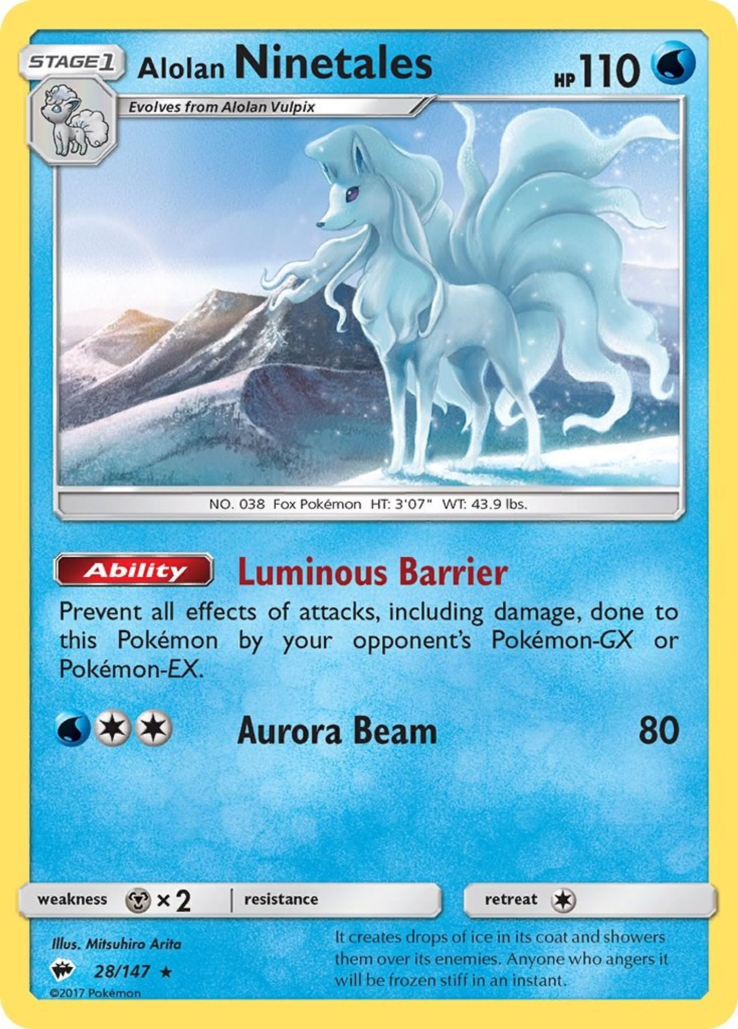 Alolan Ninetales #28
