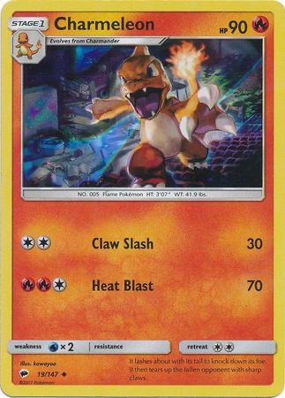 Charmeleon [Water-Web Holo] #19