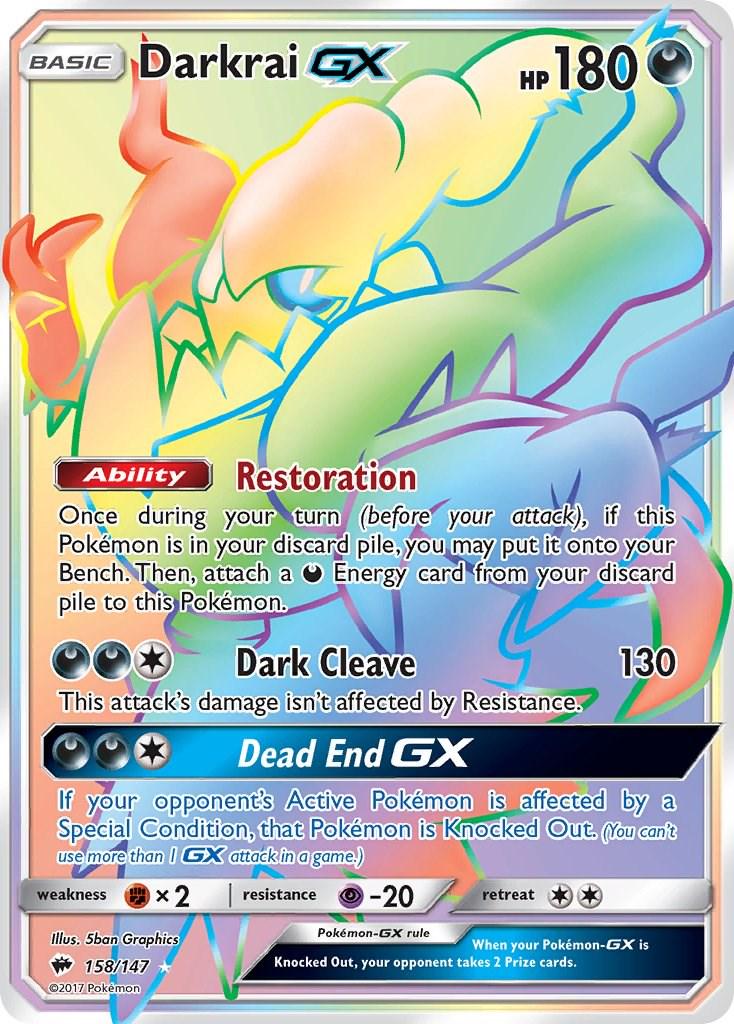 Darkrai GX #158