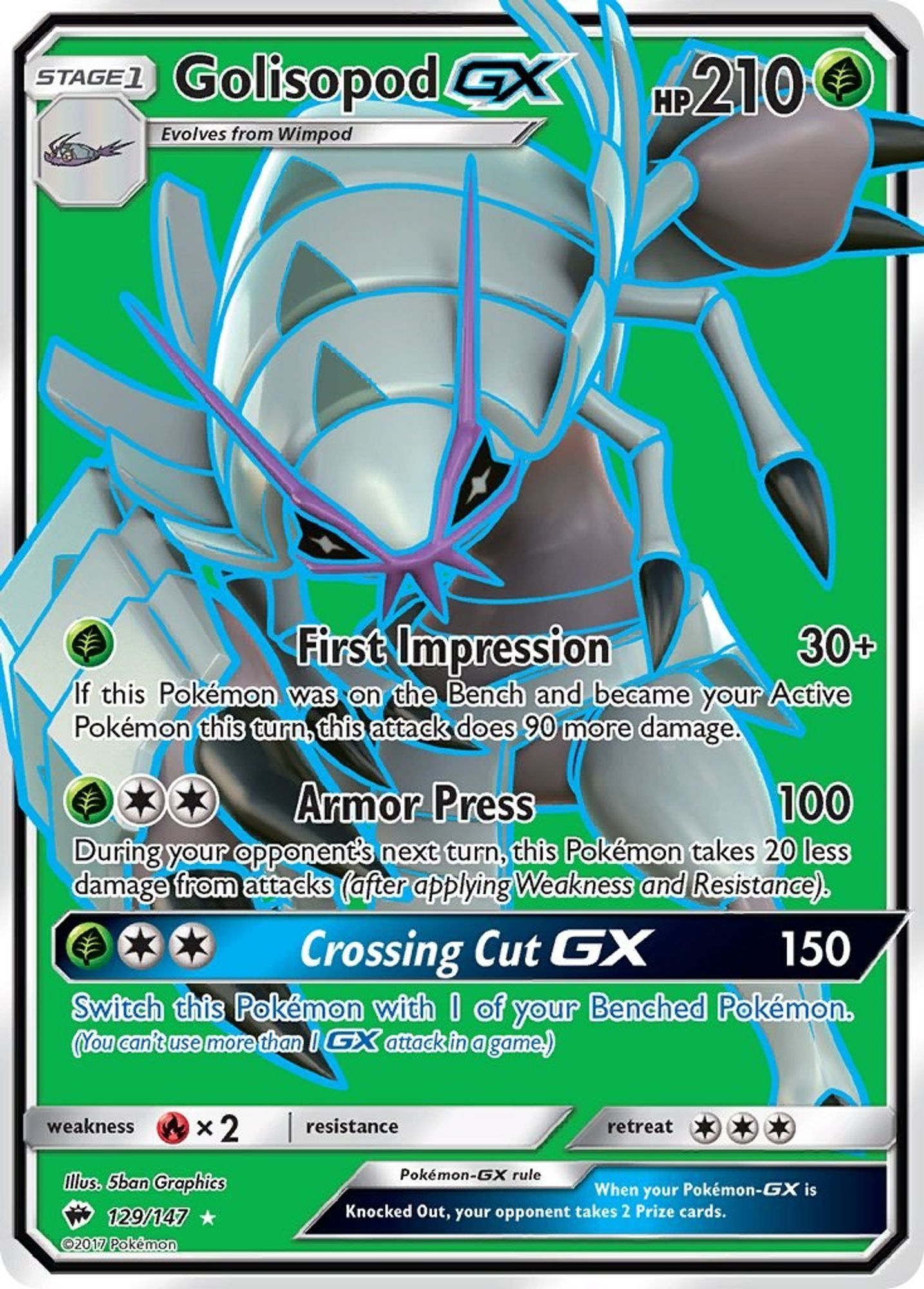 Golisopod GX #129