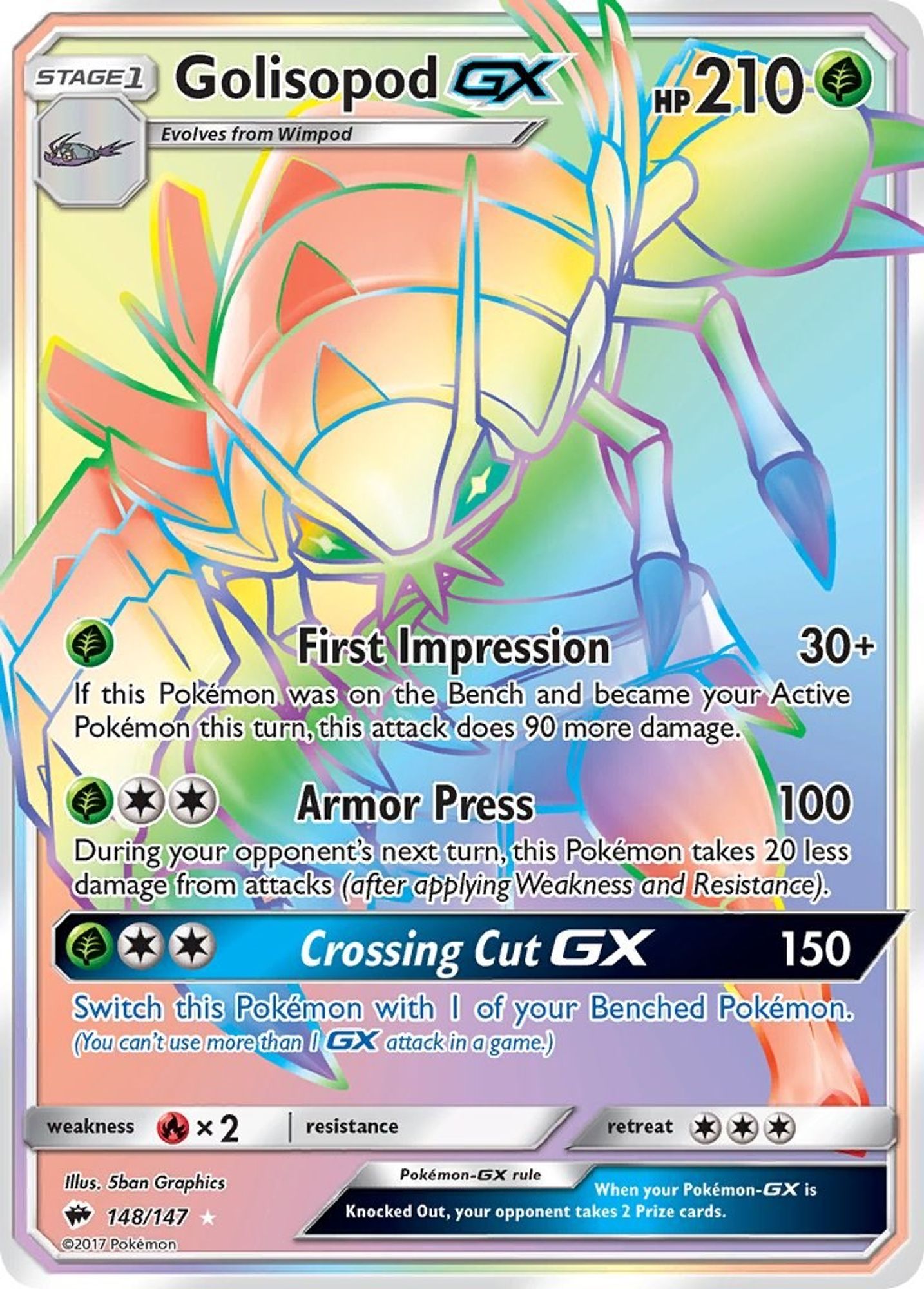 Golisopod GX #148
