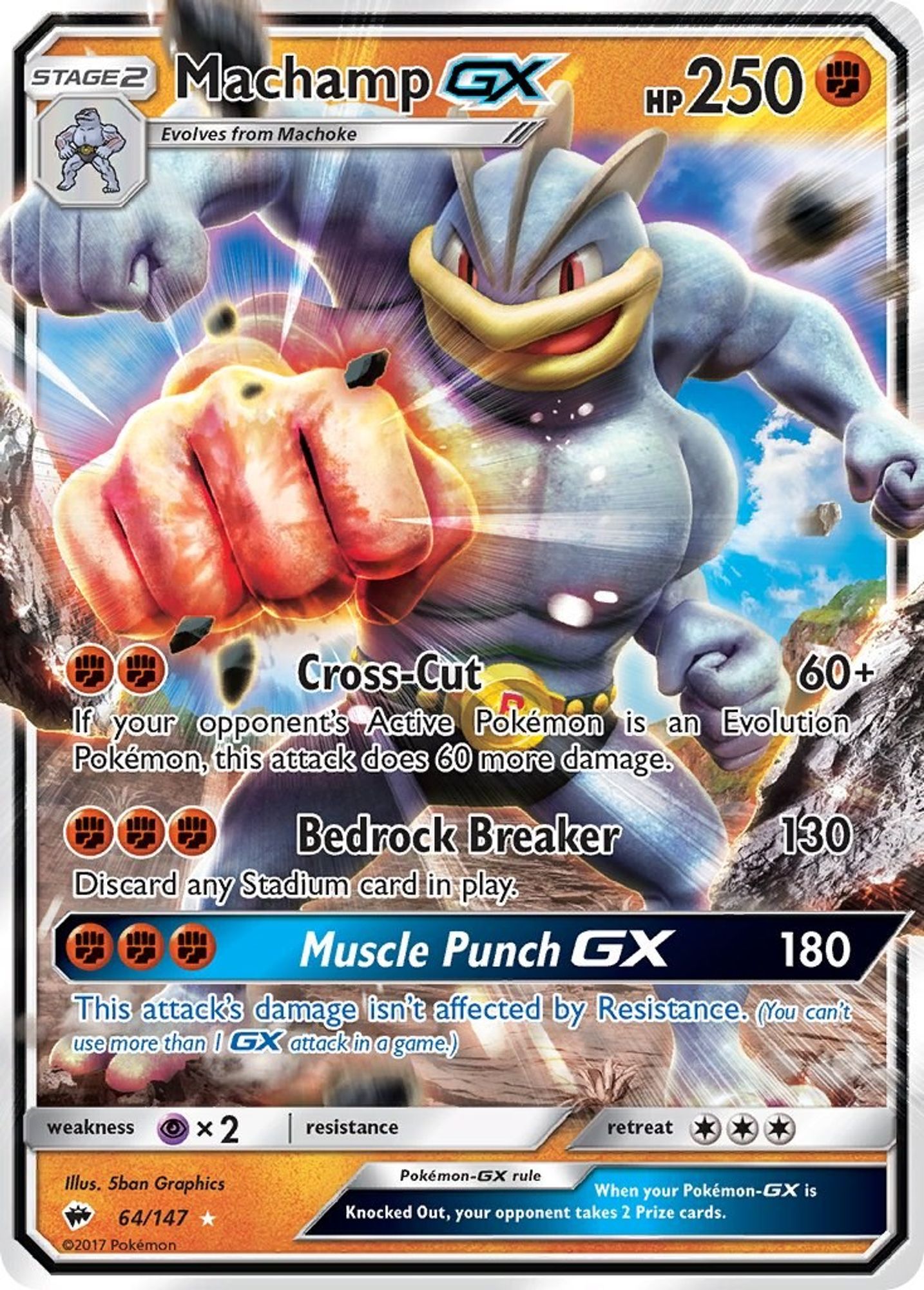 Machamp GX #64