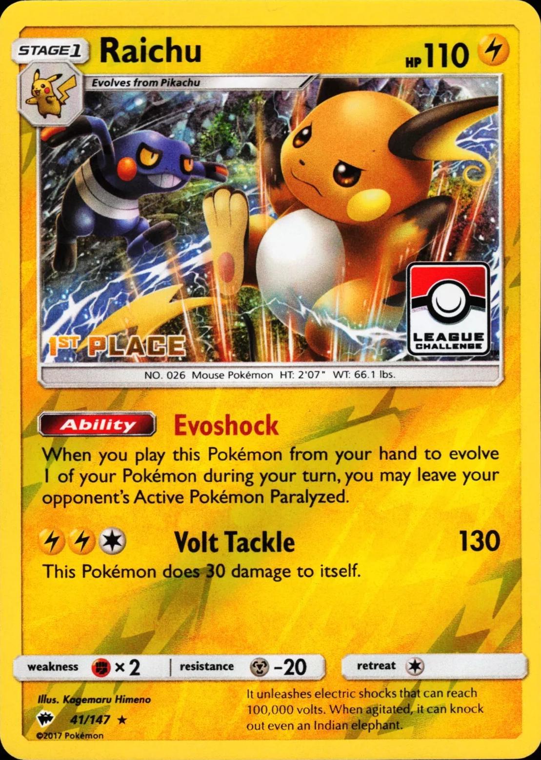 Raichu [1st Place League] #41