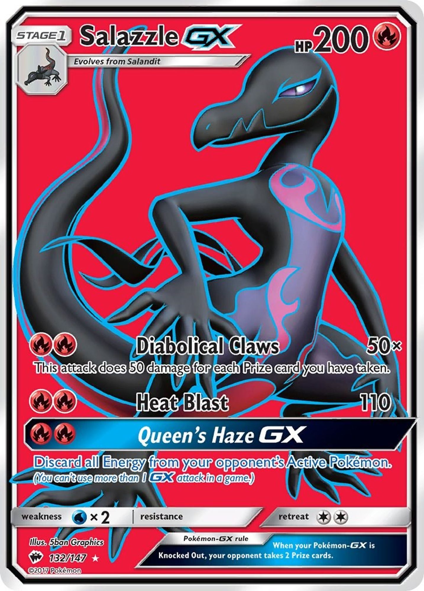 Salazzle GX #132