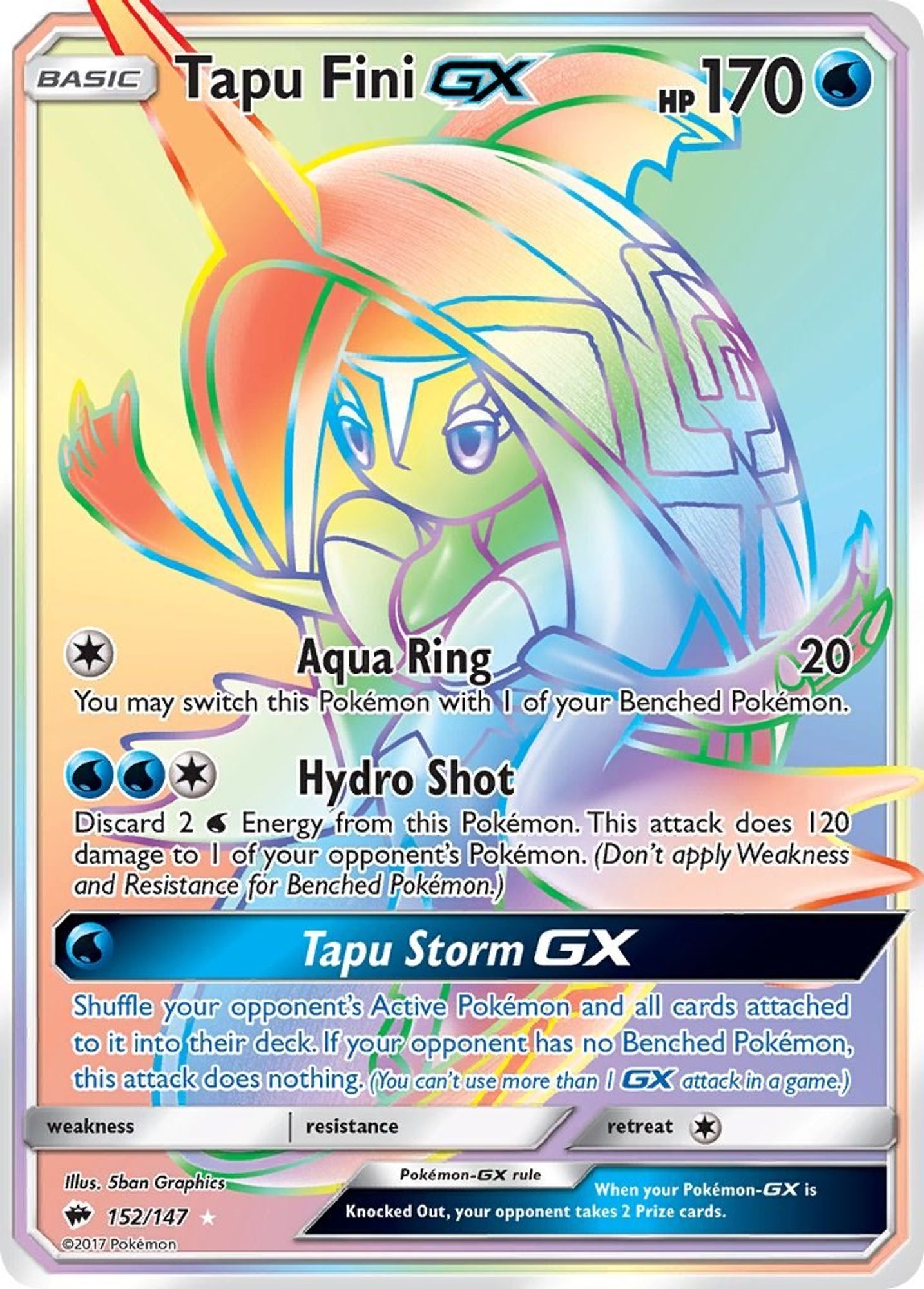 Tapu Fini GX #152