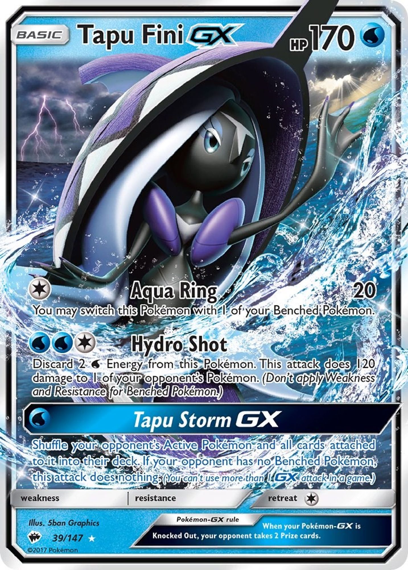Tapu Fini GX #39