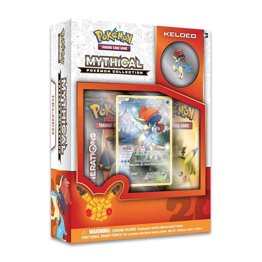 Keldeo Mythical Collection Box
