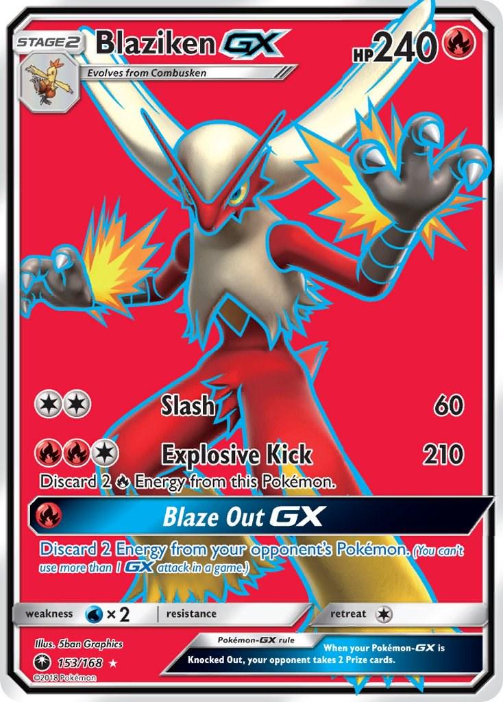 Blaziken GX #153