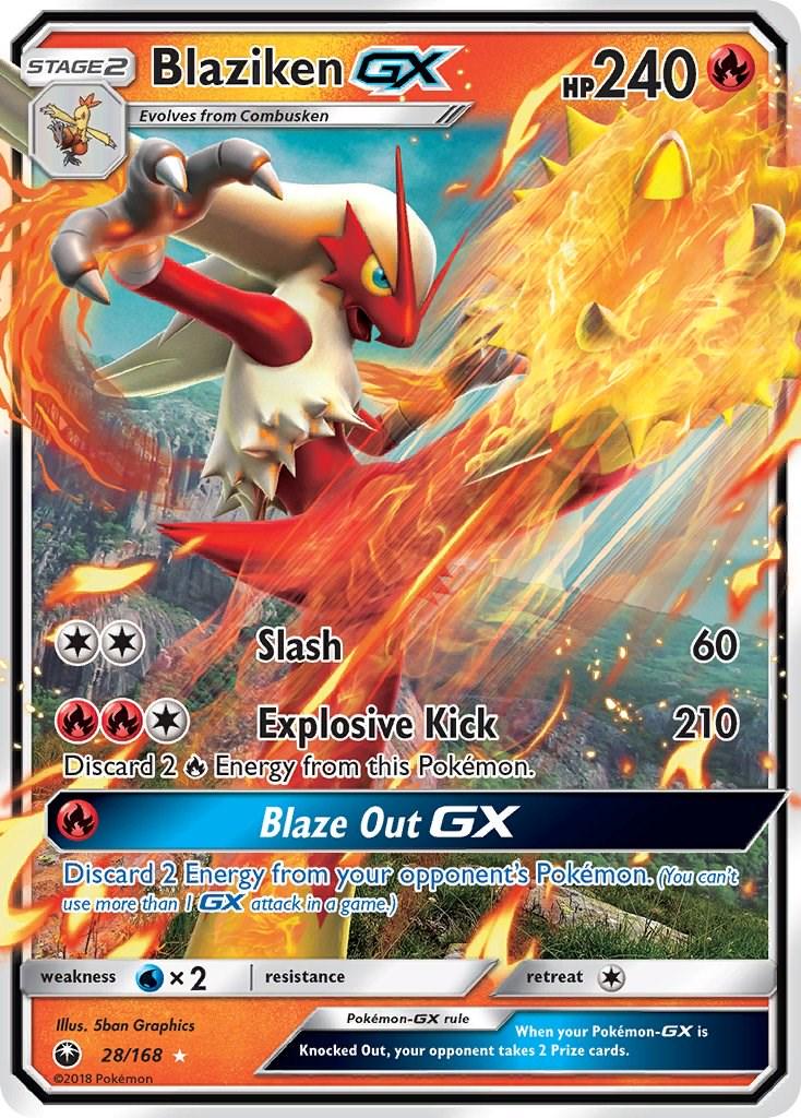 Blaziken GX #28