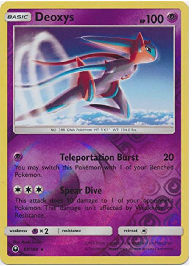 Deoxys [Reverse Holo] #69