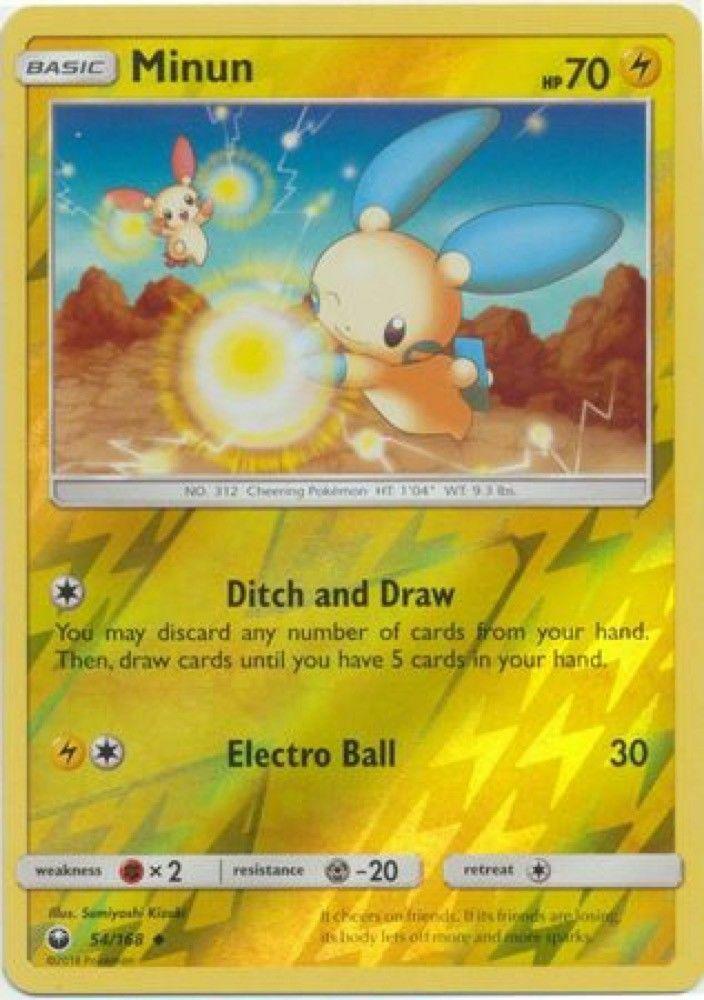 Minun [Reverse Holo] #54