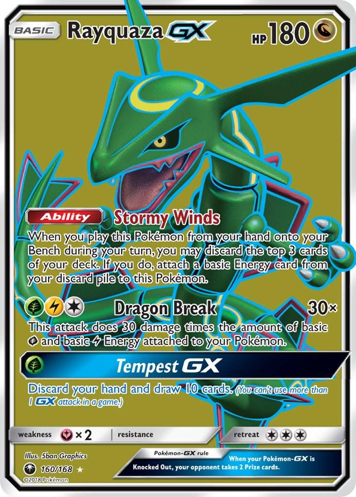 Rayquaza GX #160
