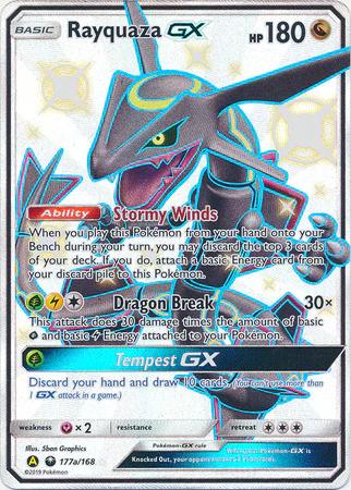 Rayquaza GX #177a