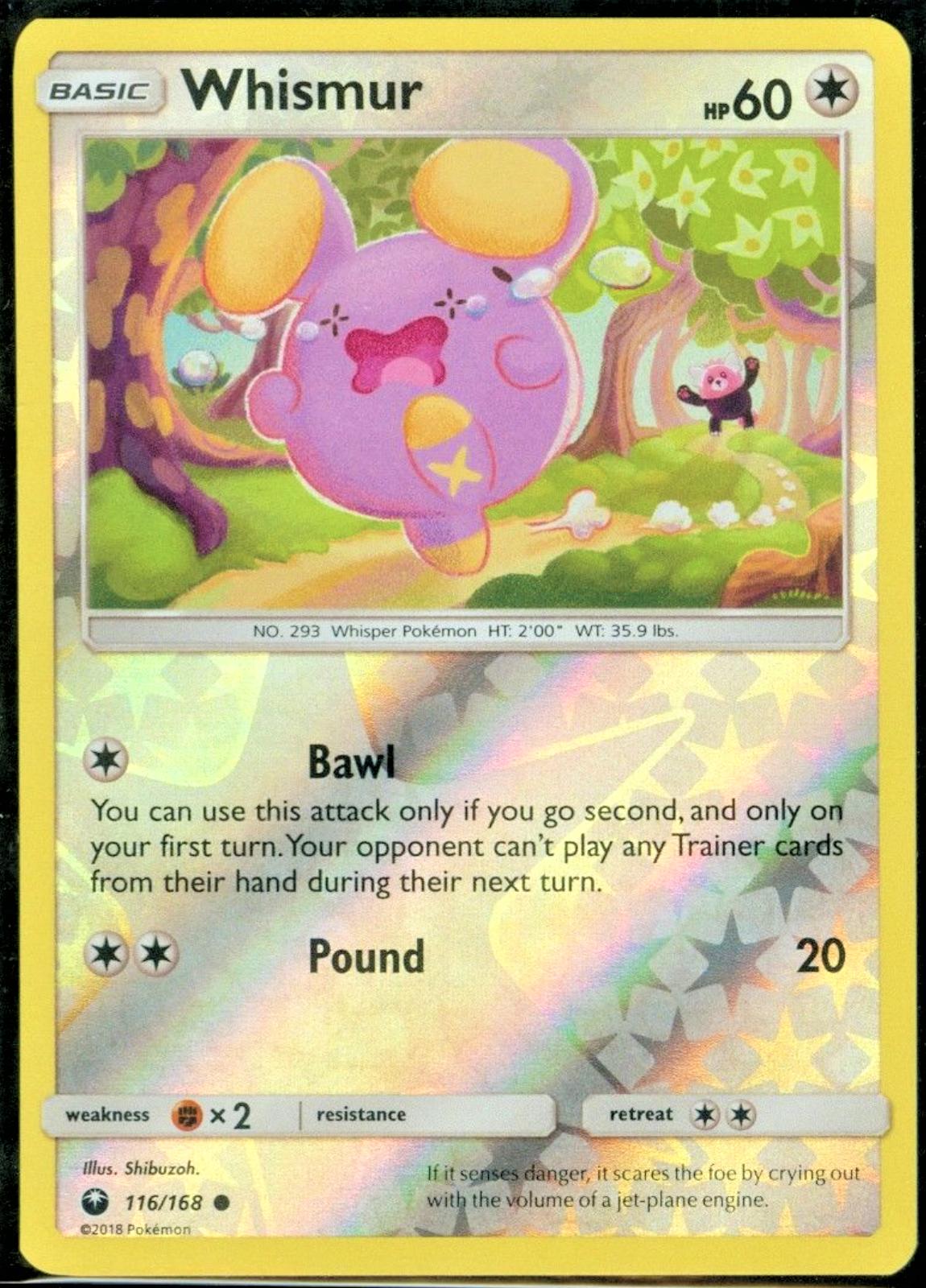 Whismur [Reverse Holo] #116