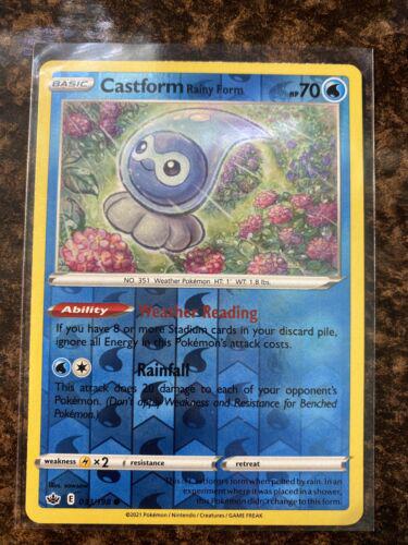Castform Rainy Form [Reverse Holo] #33