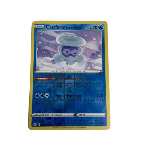 Castform Snowy Form [Reverse Holo] #34