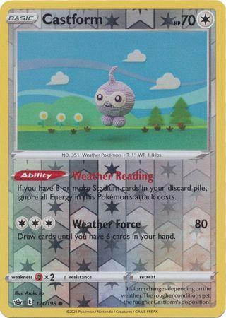 Castform [Reverse Holo] #121