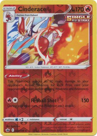 Cinderace [Reverse Holo] #28