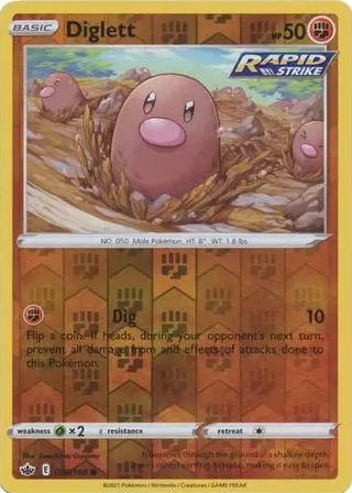 Diglett [Reverse Holo] #76
