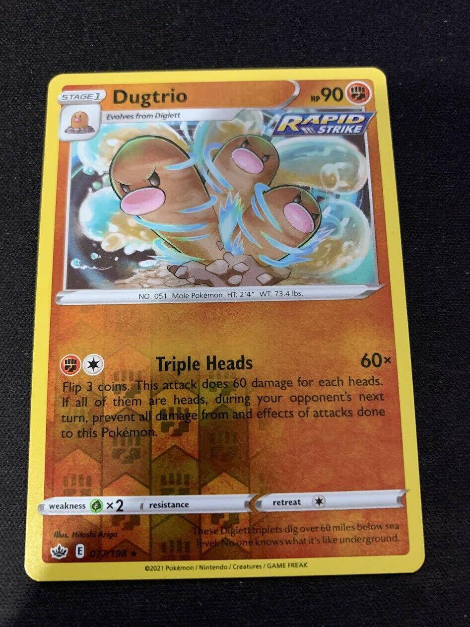 Dugtrio [Reverse Holo] #77