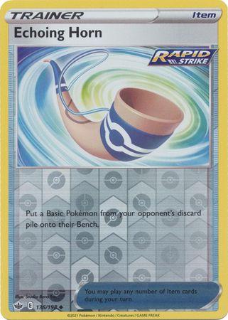 Echoing Horn [Reverse Holo] #136