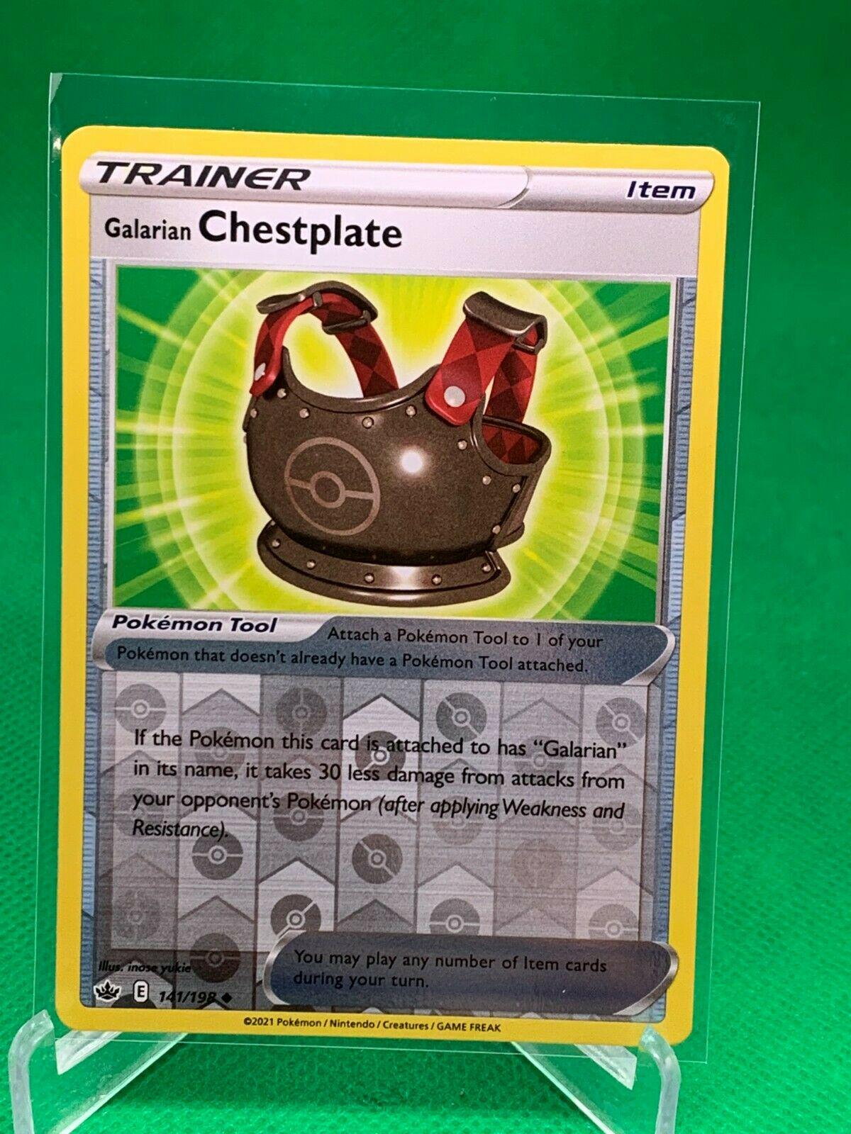 Galarian Chestplate [Reverse Holo] #141
