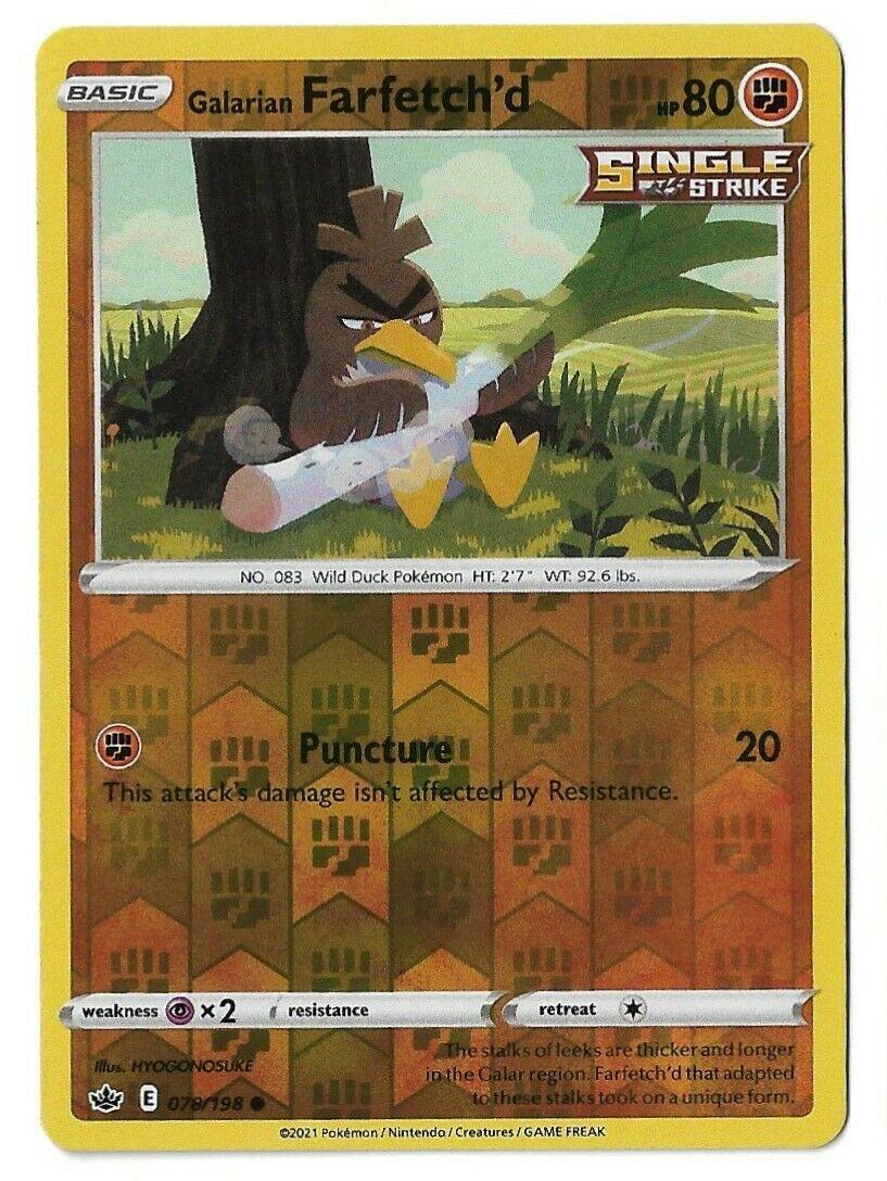 Galarian Farfetch'd [Reverse Holo] #78