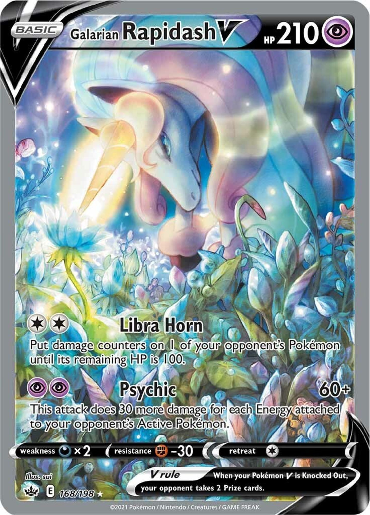 Galarian Rapidash V #168