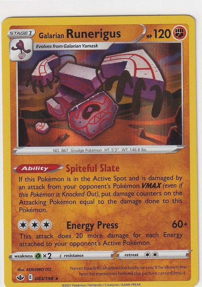 Galarian Runerigus [Holo] #83