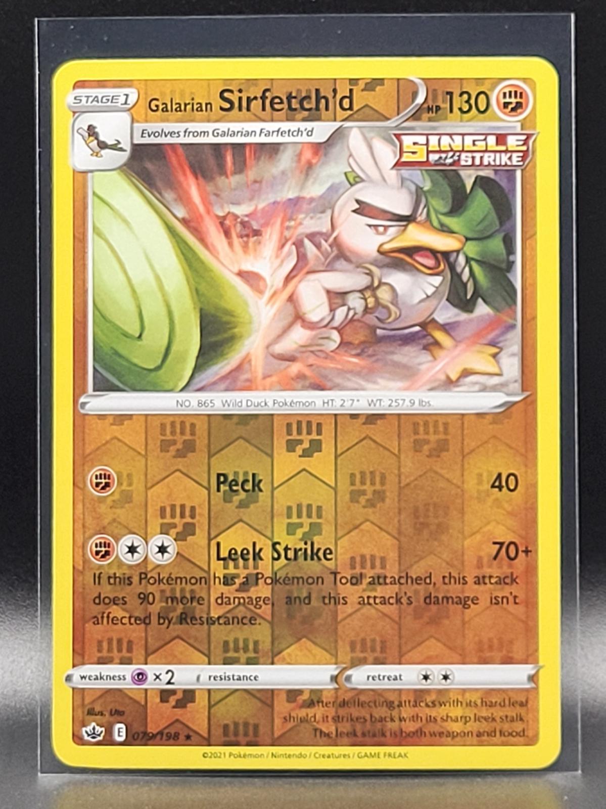 Galarian Sirfetch'd [Reverse Holo] #79