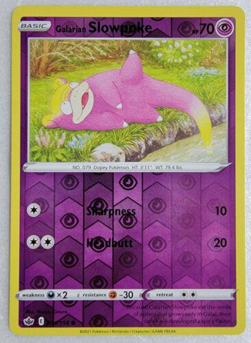 Galarian Slowpoke [Reverse Holo] #54
