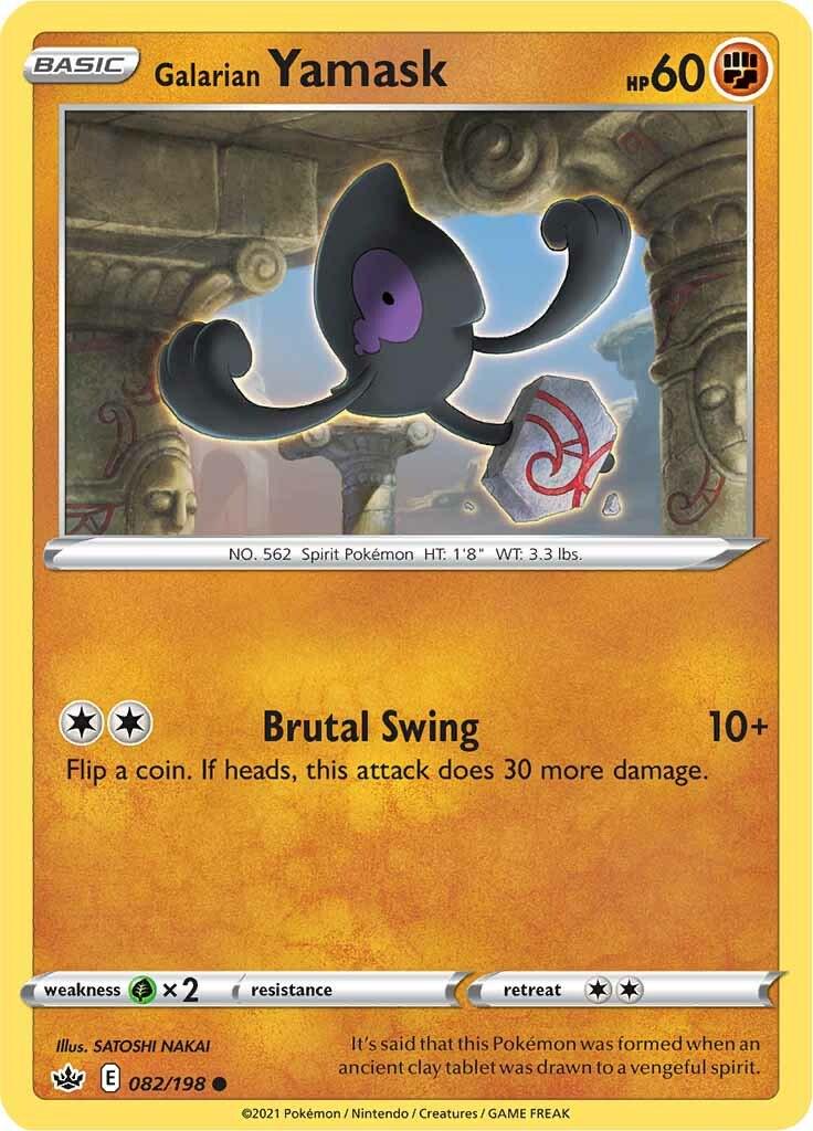 Galarian Yamask #82