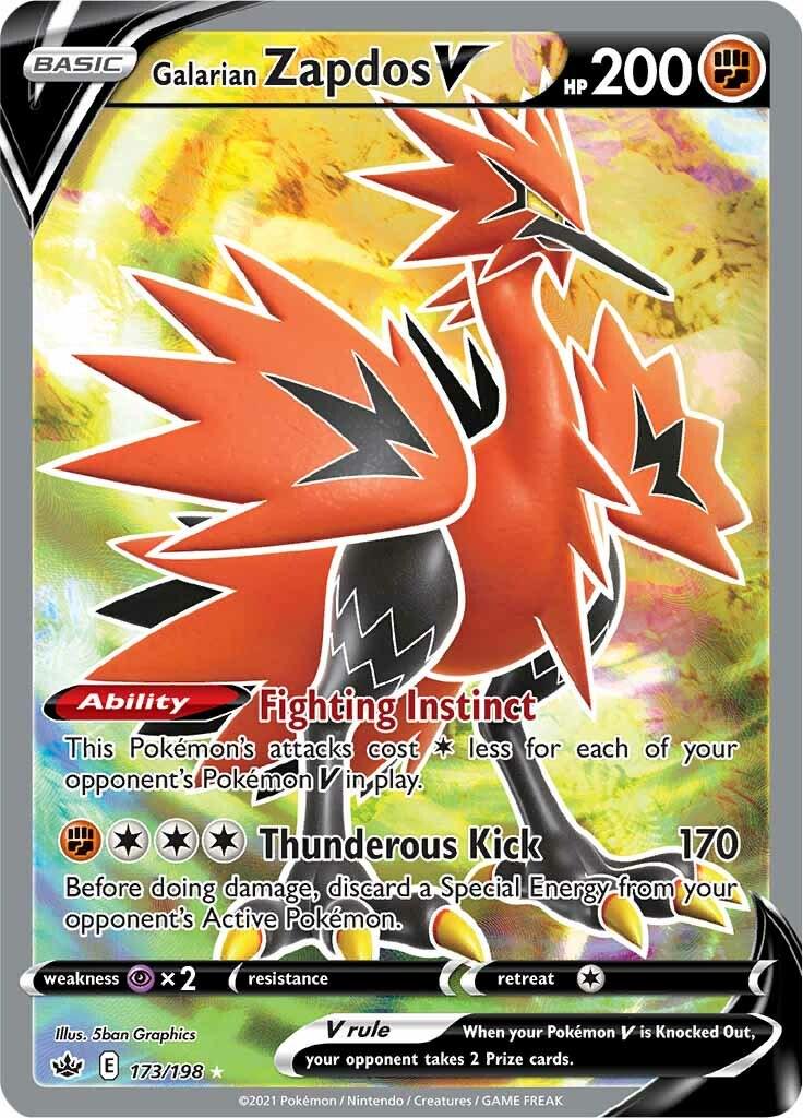 Galarian Zapdos V #173
