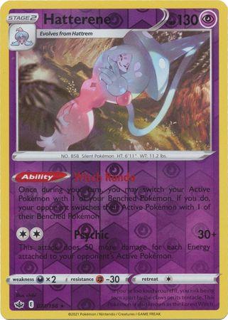 Hatterene [Reverse Holo] #73