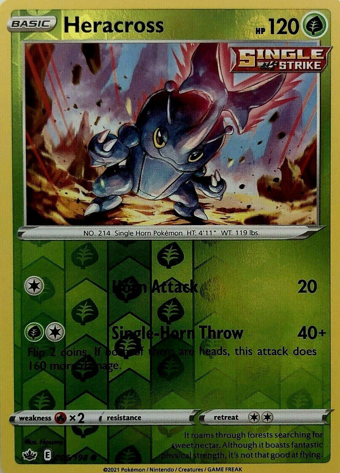 Heracross [Reverse Holo] #6