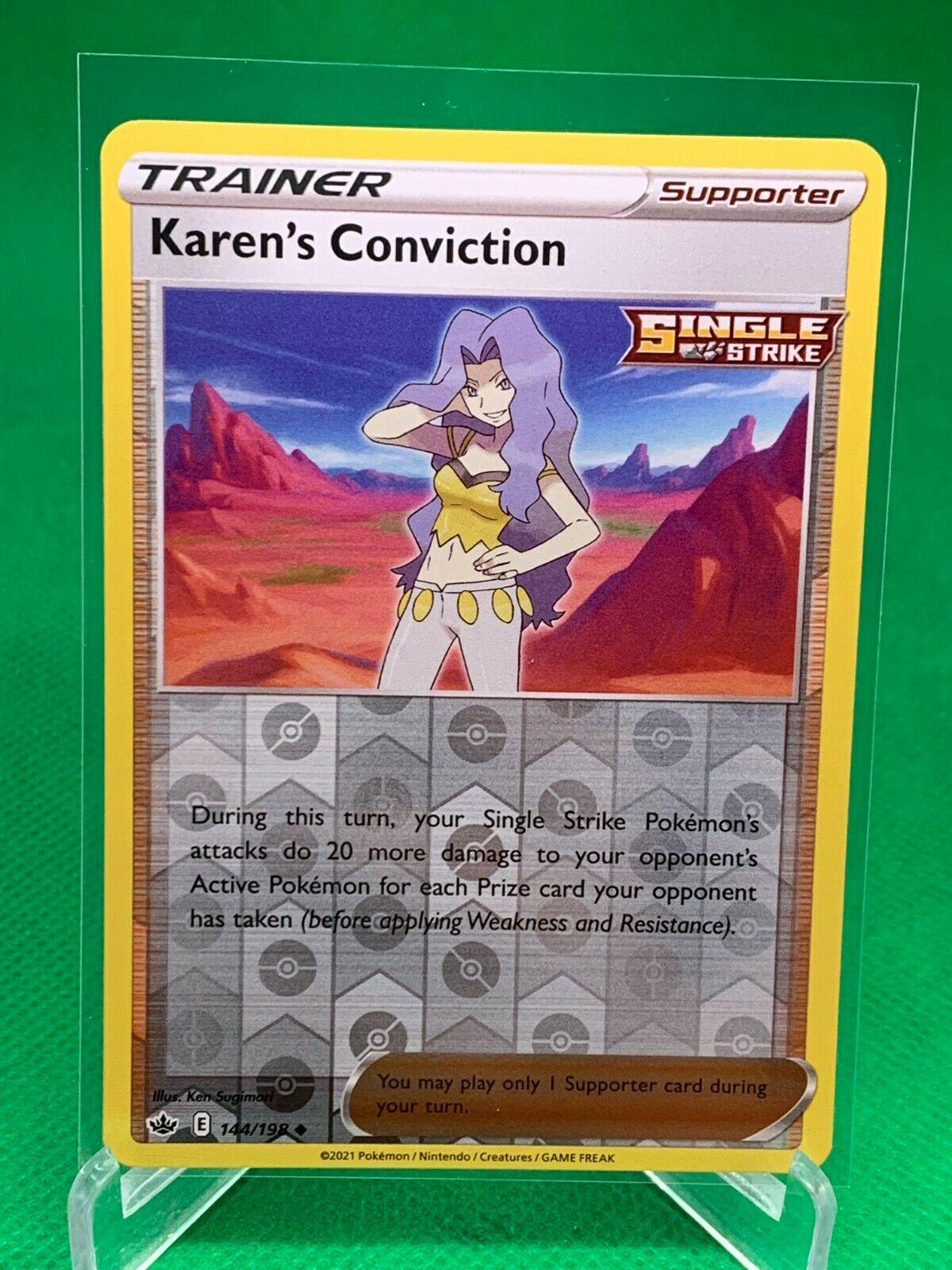 Karen's Conviction [Reverse Holo] #144