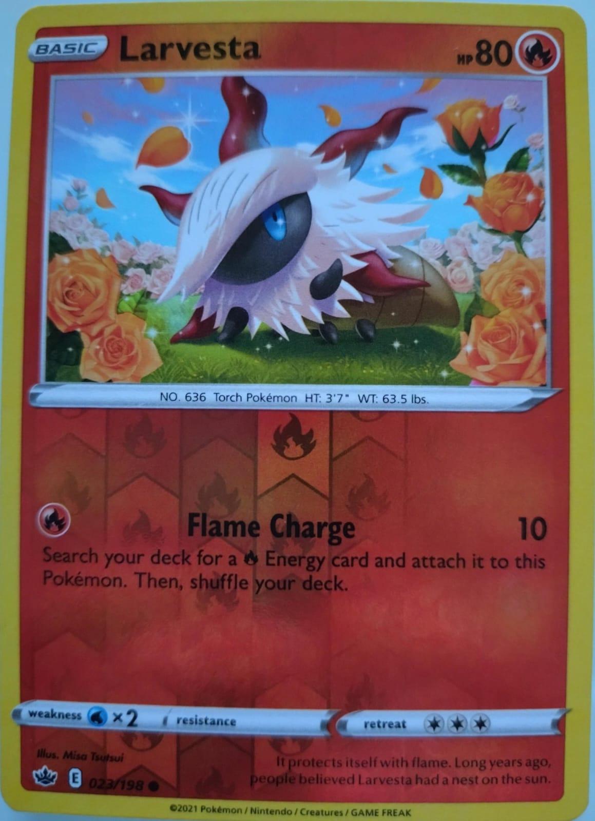 Larvesta [Reverse Holo] #23