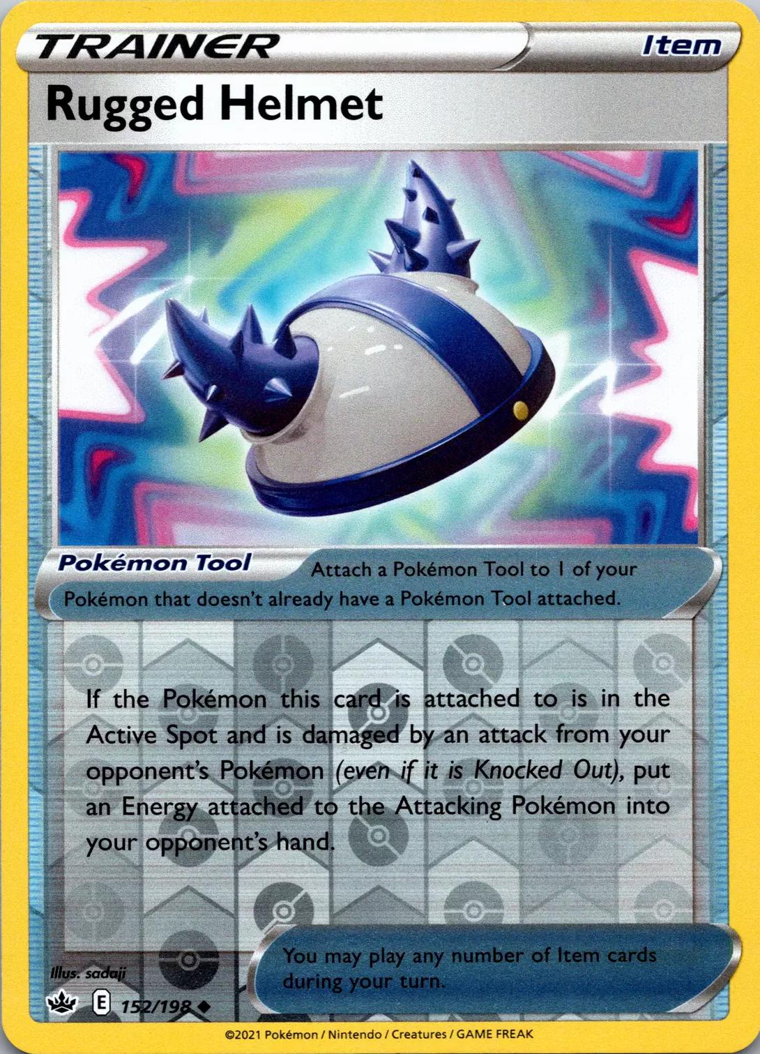 Rugged Helmet [Reverse Holo] #152
