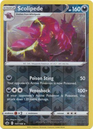 Scolipede [Reverse Holo] #107