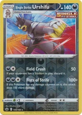 Single Strike Urshifu [Reverse Holo] #108