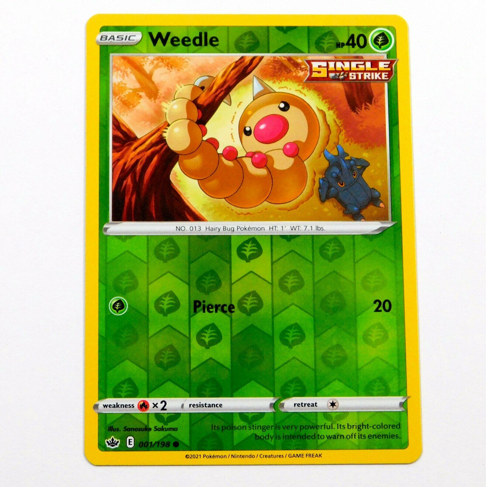 Weedle [Reverse Holo] #1