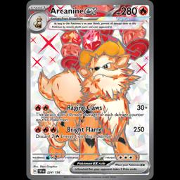 Arcanine EX #141