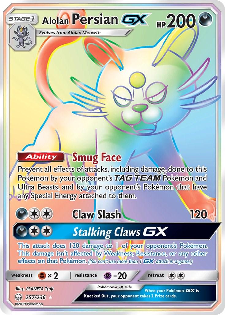 Alolan Persian GX #257