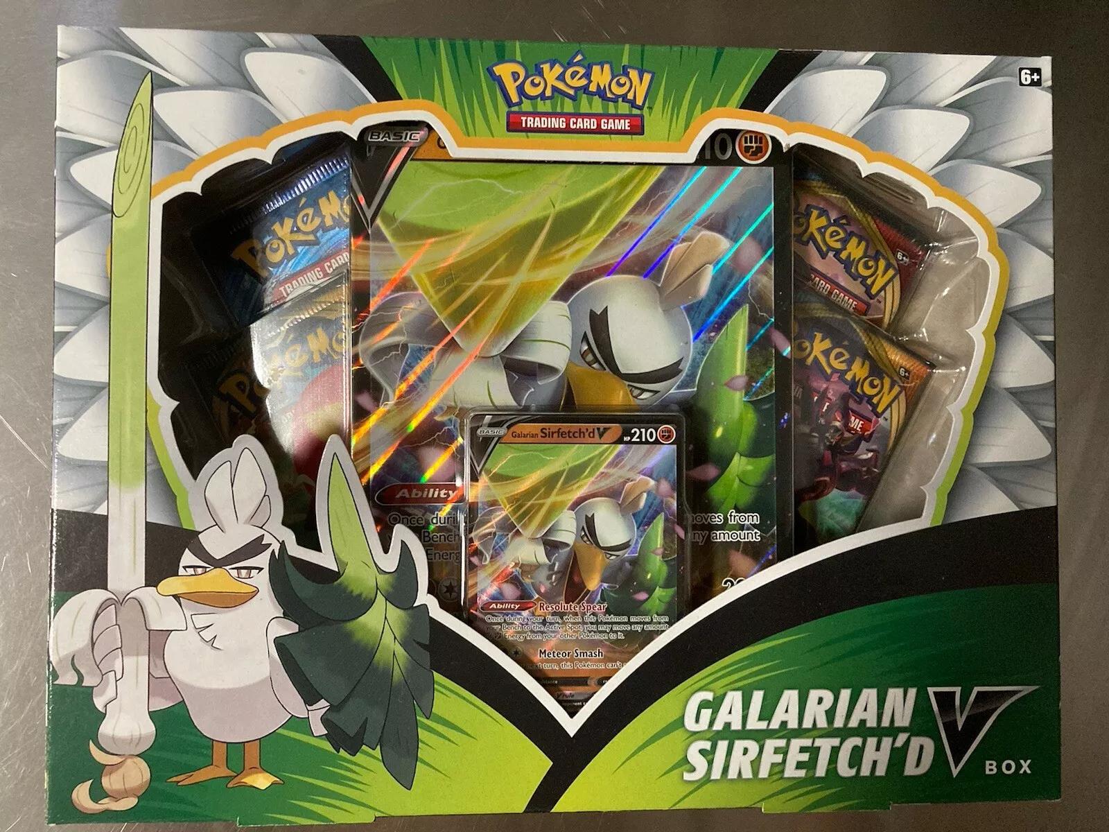 Galarian Sirfetch'D V Box