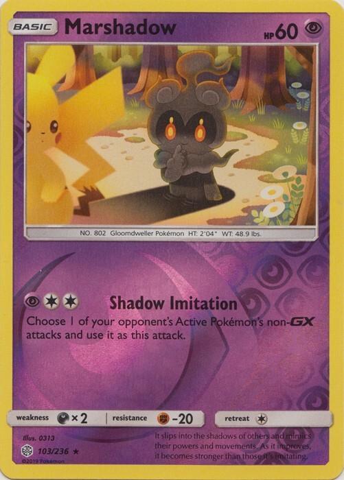 Marshadow [Reverse Holo] #103