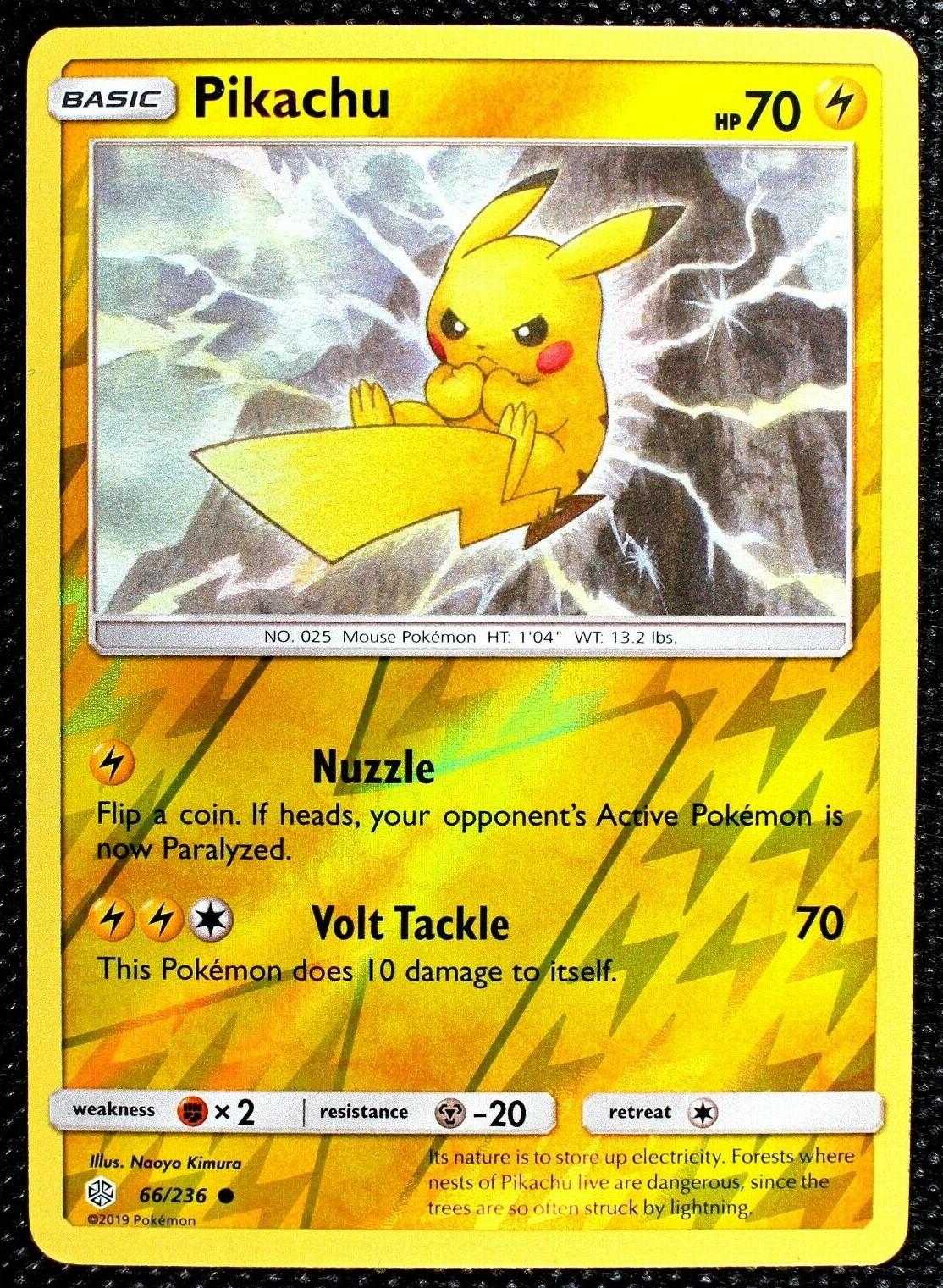 Pikachu [Reverse Holo] #66