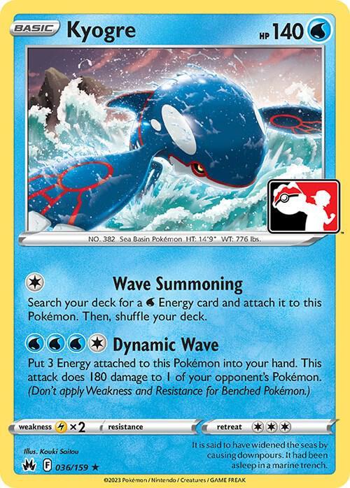 Kyogre [Prize Pack] #36