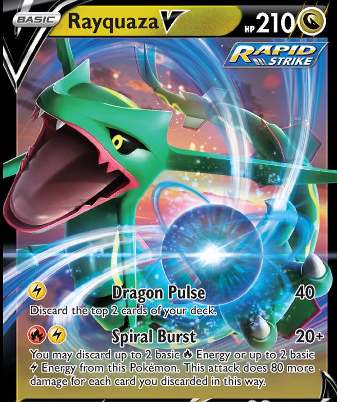 Rayquaza V [Jumbo] #100