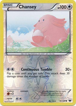 Chansey [Reverse Holo] #81